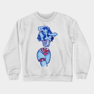 zombie pin up Crewneck Sweatshirt